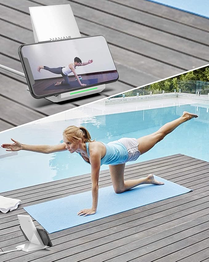 NANAMI Fast Wireless Charger, Qi Certified Charging Stand[with 20W PD Charger] 7.5W for iPhone 17/17 Pro/17 Pro Max/16/15/14/13/12,10W for Samsung Galaxy S25/S25+/S25 ultra/S24/S24 Ultra/S23