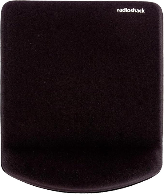 RadioShack Square Gel Mouse Pad with Wrist Rest, Ergonomic Office Mouse Pad for Desk Offers Improved Support, Accuracy and Responsiveness for Work, Gaming, and More