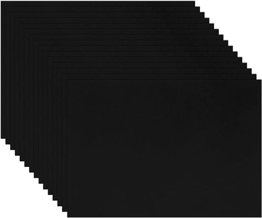 150 Sheets Black Cardstock 5 x 7 Printer Paper, 300gsm/110lb Heavyweight Flat Card Stock Art Paper for DIY Card Making, Wedding Invitations, Greeting Cards, Postcards, Anniversary