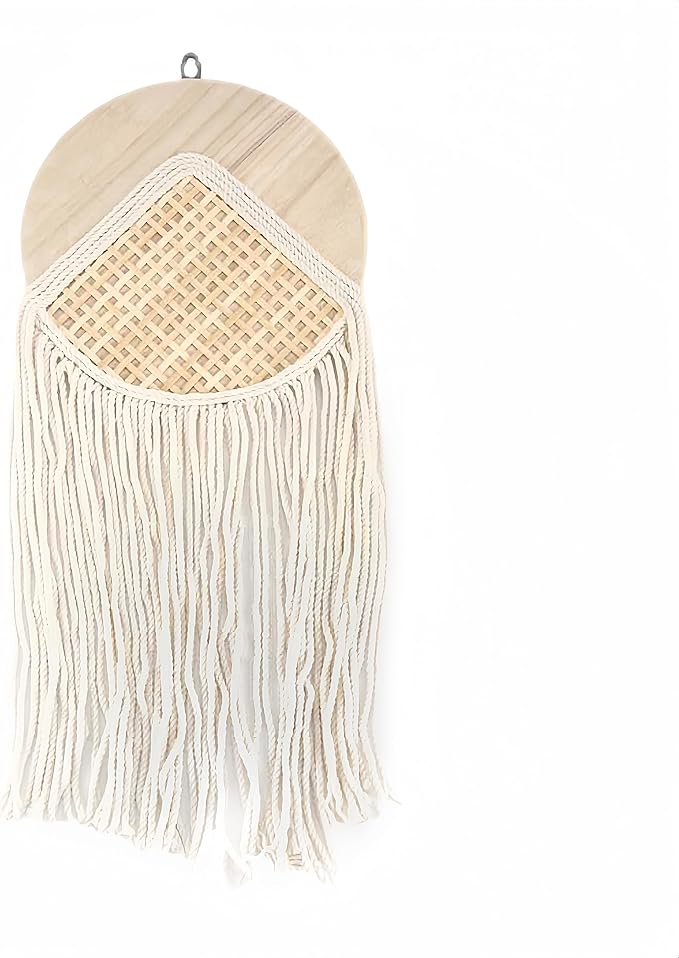 GYASVWU Macrame Wall Hanging Boho Wall Art Decor,Bohemian Woven Home Decor for Apartment,Living Room,Nursery, Bedroom,Party (Original)