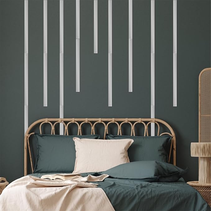 Silver Metal Wall Art Modern Line Art Wall Decor Minimalist Striped Art Decoration Line Metal Arts Hanging for Living Room Rustic Accent Walls Sculptures for Bedroom Office Outdoor Indoor Decor