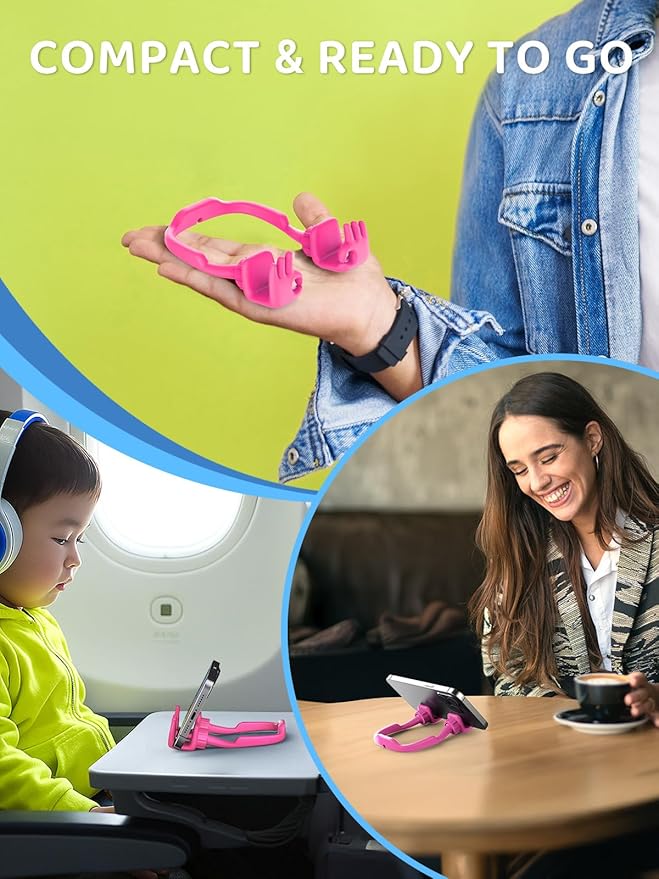 Christmas Stocking Stuffers for Teens Girls Adults Women Cell Phone Stand: OK Gesture Phone Holder for Desk Funny Gifts for Kids Teenage Adults Wife Mom Girlfriend Unique Gadgets Trendy Stuff Ideas