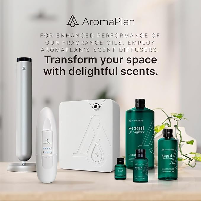 AromaPlan Hotel Scents, Inspired by A+F Fierce 5 Fl Oz (2 Pack) Luxury Aroma & Hotel Fragrance Diffuser Oil- Hotel Diffuser Oil for Aromatherapy- USA Made, Bigger Bottle, Bolder Aroma & Longer Lasting