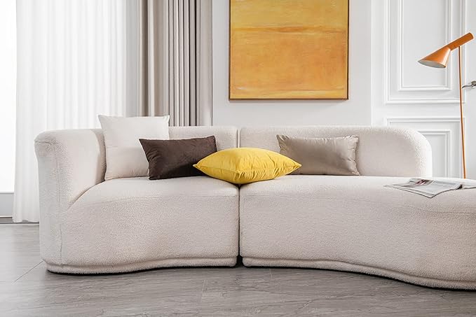Decorative Pillow Covers 12x20 Taupe: 2 Pack Cozy Soft Velvet Rectangular Throw Pillow Cases for Farmhouse Home Decor