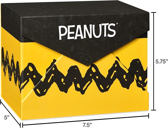 American Greetings 30-Count All Occasions Peanuts Card Pack with Keepsake Box and Envelopes