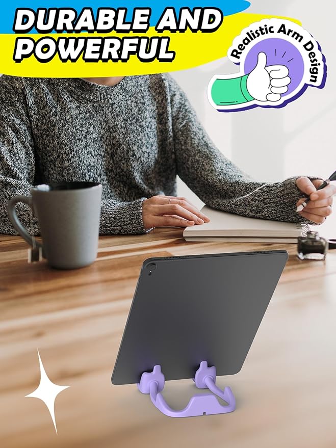 Stocking Stuffers for Teens Adults Kids Men Women: Tablet Stand for iPad Thumbs up Cell Phone Stand Holder for Desk Teen Girl Gifts Trendy Stuff for Wife Husband Guys Ideas Gifts for Christmas
