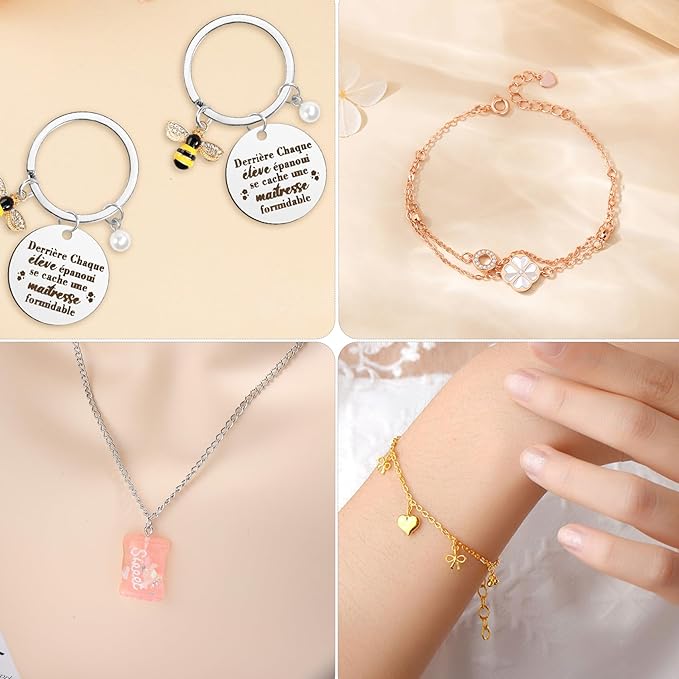 400Pcs Split Rings,Double Loop Jump Ring Sets Split Jump Rings for Jewelry Making,Small O Key Ring Earring Necklace Bracelet Connector for DIY Crafts Making Findings (Gold,10mm)