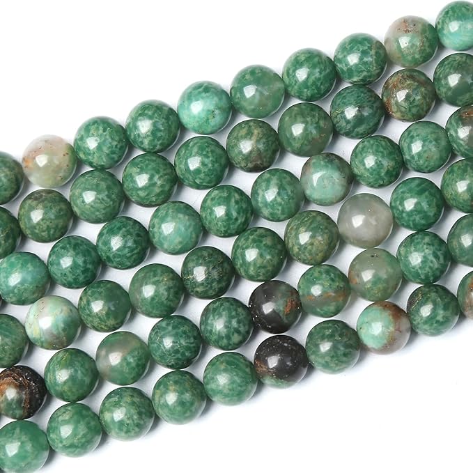 Natural 6mm Gray Striped Agate Beads Gemstone Loose Beads for Jewelry Makinge (8mm, African Jade)