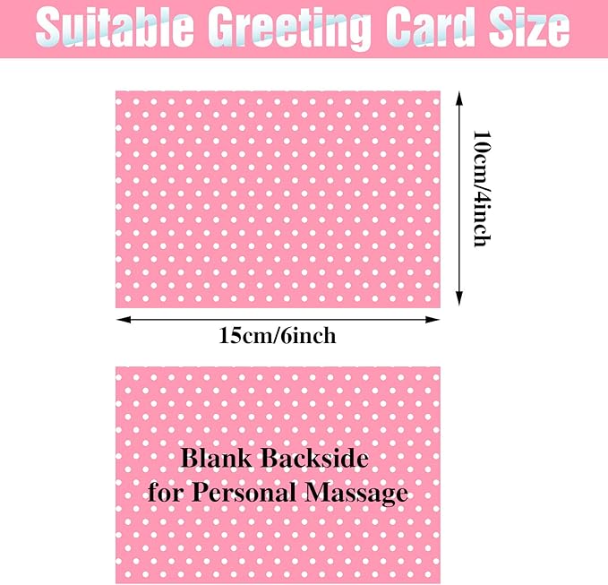 Outus 15 Pcs Greeting Card Making Kits, Including 3 Sheets Stickers, 15 Blank Envelopes and 15 Seal Stickers, Thank You Card Kit for DIY Handmade Making Crafts Supplies