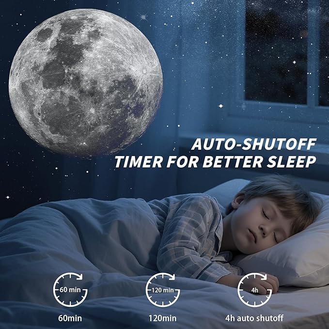 Galaxy Projector, Star Projector Home Planetarium Space Ceiling Starry Sky Night Light with Light Strip, Meteor and Galaxy Projector for Kid Adult Bedroom Christmas Gift (Black)