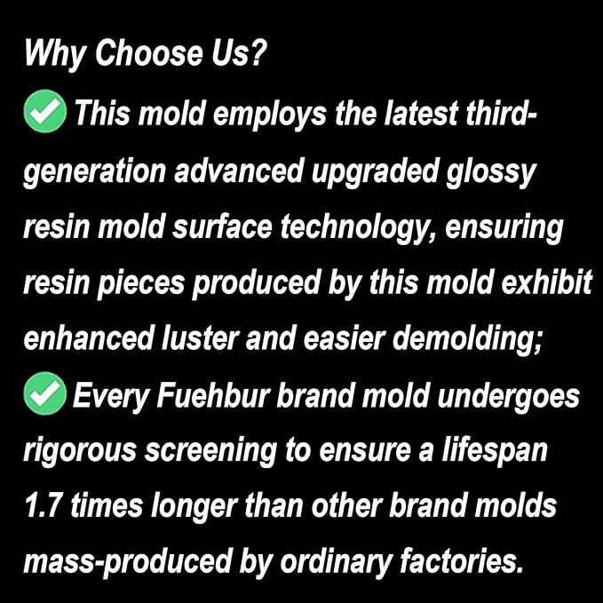 2PCS Bird Silicone Molds, Fuehbur 3D Bird Epoxy Resin Moulds Set with Floral Design, Animal Resin Casting Set Concrete Unique Display Mold DIY Crafts Halloween Christmas Decor
