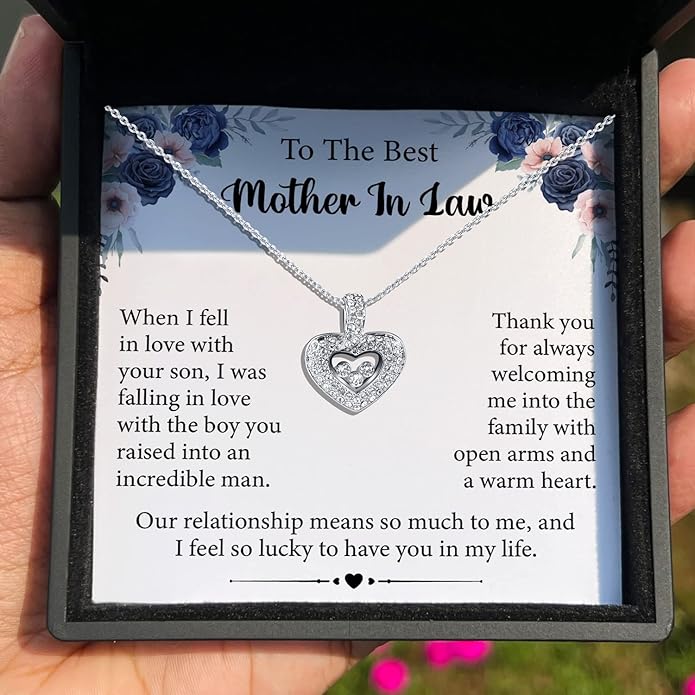 TRYNDI To My Best Mom Necklace for Women - Mom Christmas Gifts from Son, Mothers Day Necklace, Gifts for Birthday, Valentine's Day Jewelry for Mother