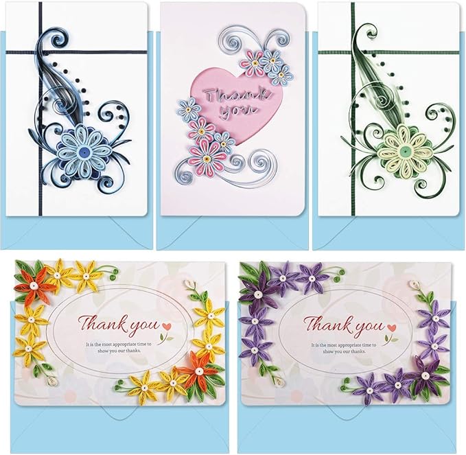 JUYA Quilling Greeting Card Making Kit Mega Pack 10 Different Kits