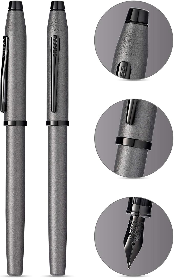 Cross Century II Translucent Cobalt Blue Lacquer Ballpoint Pen
