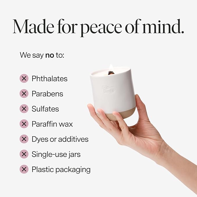 Siblings Candle Making Kit | DIY Coconut-Soy Wax Candle Kit with Wooden Wick | Scent No 05: Clove, Lavender, Cedarwood | Clean, Non-Toxic, Reusable, 60 Hr Burn