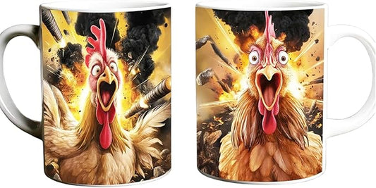 ThangPham Shop Cute Chicken Changing Accent/Color Coffee Mug – Chicken Theme for Lovers