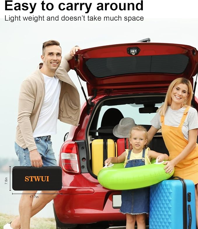 Projector Screen with Stand - 100 Inch Outdoor Projector Screen Portable Projector Screens 16:9 4K HD Outdoor Movie Screen with Carry Bag Can Enioy Home Theater Projection Screen