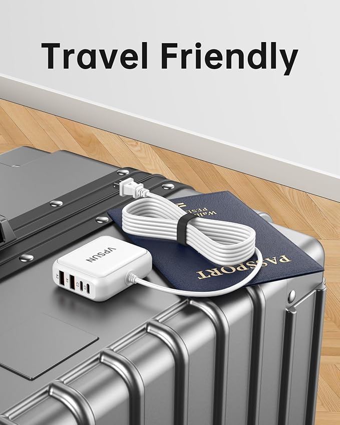 USB C Charger 8 Port Block, Fast Charging Station for Multiple Devices,Multiport USB Charging Hub for iPhone,Samsung,Switch,Fan,Speaker,lamp,etc.