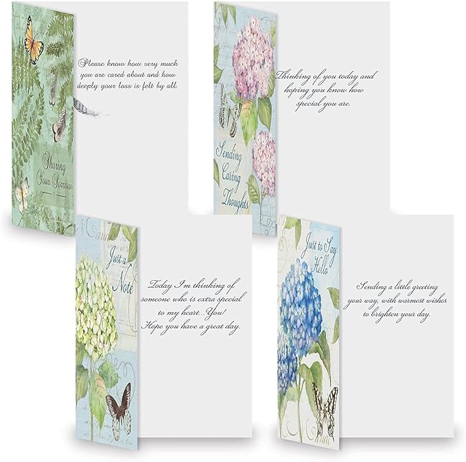 Current Susan Winget Studio All Occasion Value Pack With Seals - 40 Cards & Envelopes, Celebration, Get Well, Sympathy, Birthday, Holiday, & Greeting Variety, Large 5" x 7" Assortment, 20 Design Set