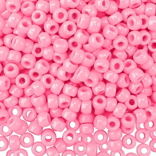 1100pcs Pony Beads,Friendship Bracelet Beads Kit,Bead for Jewelry Making Bracelets Making,Pink Cute Hair Bead for Crafts,Bulk,Jewelry Necklace Keychain Charms Making Supplies