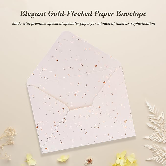 Blank Inside Greeting Card with Envelope for All Occasions, 5x7 Inch Elegant Watercolor Lily Card – Birthday, Sympathy, Thank You - Single Card