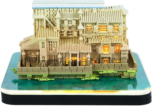 Time Piece Calendar 2026,3D Tree Tear-Away Memo Pad Creative Desk Calendars,3D Notepad Paper Carving Art Sticky Notes,3D Calendar 2026 Suitable for Room and Office Desktop Decoration