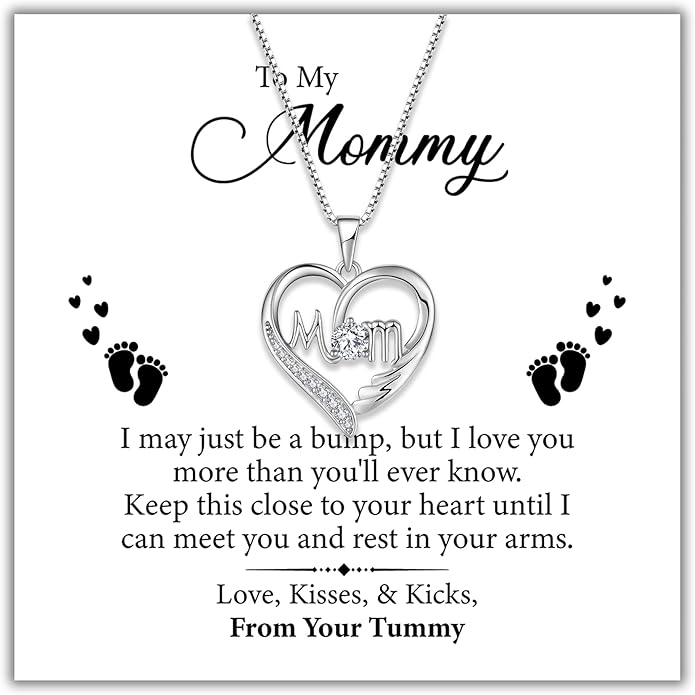 TRYNDI To My Best Mom Necklace for Women - Mom Christmas Gifts from Son, Mothers Day Necklace, Gifts for Birthday, Valentine's Day Jewelry for Mother