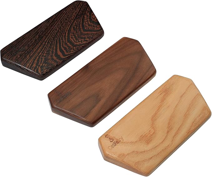 Ash Wooden Wrist Rest - Solid Wood Palm Rest for Keyboard, Mouse Pad Wrist Guard - (Fraxinus Excelsior, 6.9in)
