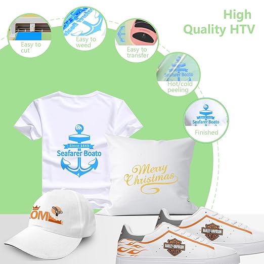 Ultimate Accessories Bundle Compatible with Joy Xtra,Makers and All Explore Air,79pcs Craft Starter Kit with Heat Transfer Vinyl,Permanent Adhesive Vinyl,Card Kit,Card Mat,Weeding Tools