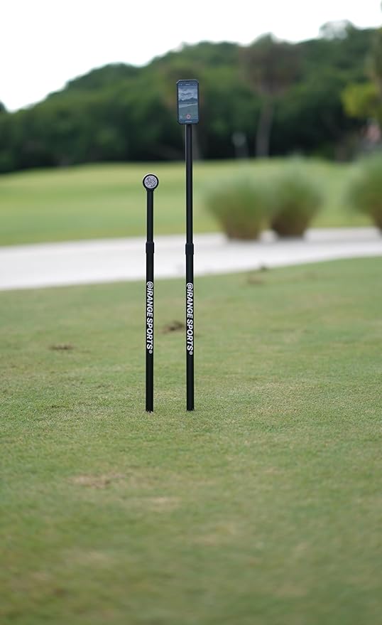 @iRangeSports Stick EXT w/MagSafe Compatible Puck - Golf Monopod, Strong Magnetic, Lightweight, Portable Phone & Tablet Stand - Film Steady Video for Golf, Vlogs, Sports, Home, Digital Creators