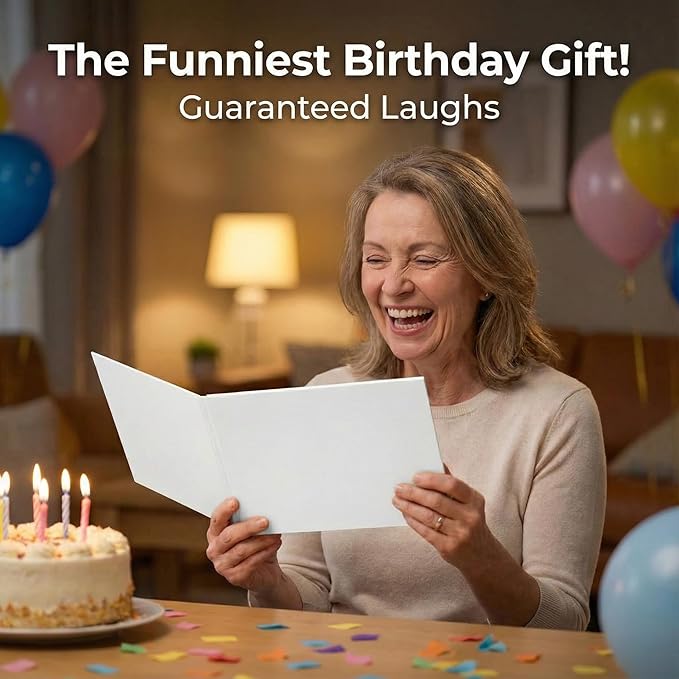 SLIDY Donald Trump Funny Birthday Video Greeting Card with Message from a Famous American President – Personalized Video Birthday Gift for Men and Women, Unique Universal Birthday Present for Him or Her, Memorable Celebration Keepsake