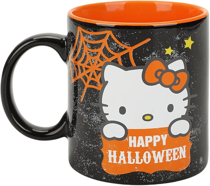 Bioworld Halloween Hello Kitty 16 Oz. Ceramic Mug