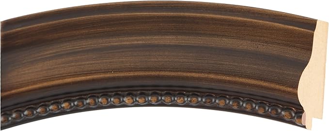 OVALCREST Oval Beveled Wall Mirror for Home Decor - Heritage Style - Sunset Gold - 25x35 Outside Dimensions
