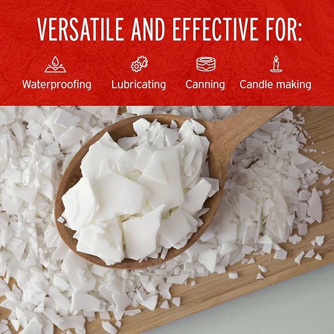 Blended Waxes, Inc. Paraffin Wax for Candle Making, Easy to Use Paraffin Wax for Candles in Pastilles Form for Everyday Use, 160F Melt Point 10 lb Pack