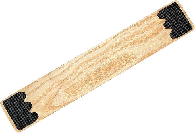 Wooden Keyboard Wrist Rest, Keyboard Wooden Palm Rest, Keyboard Wrist Rest Pad, Solid Wood Mouse Pad Wrist Guard, Ash Wood Wrist Rest, Wrist Pad for Keyboard, (Fraxinus Excelsior,17.3in)