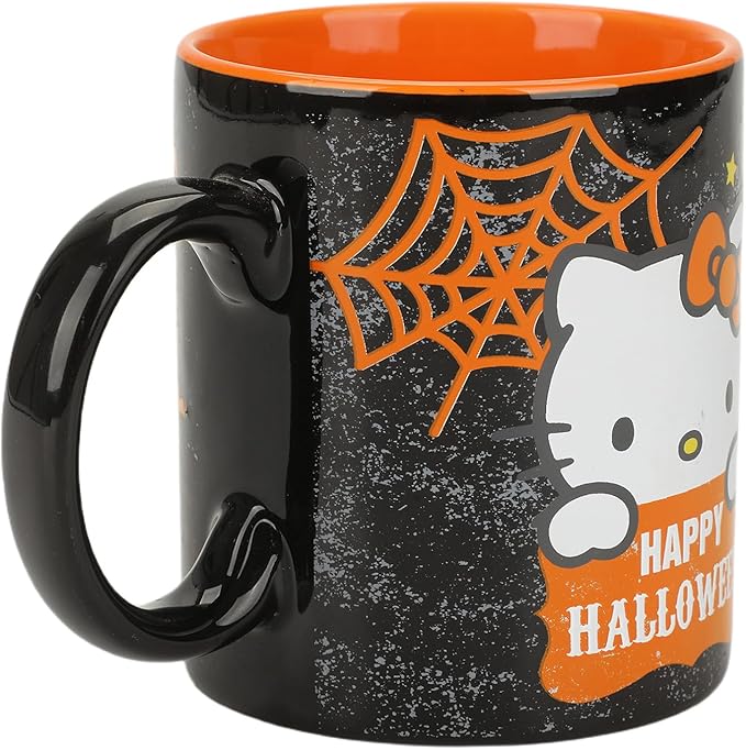 Bioworld Halloween Hello Kitty 16 Oz. Ceramic Mug