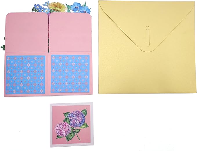 3D Pop-Up Thank You Cards! Birthday Gift Card with Note Note Card and Envelope, Perfect for Birthdays, Teacher Appreciation, or Gifting Mom, Grandma, Dad, or Best Friends.