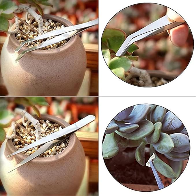 Tyenaza 23pcs Succulent Tools, Mini Garden Transplanting Tools Set for Bonsai Plant Small Indoor Plant