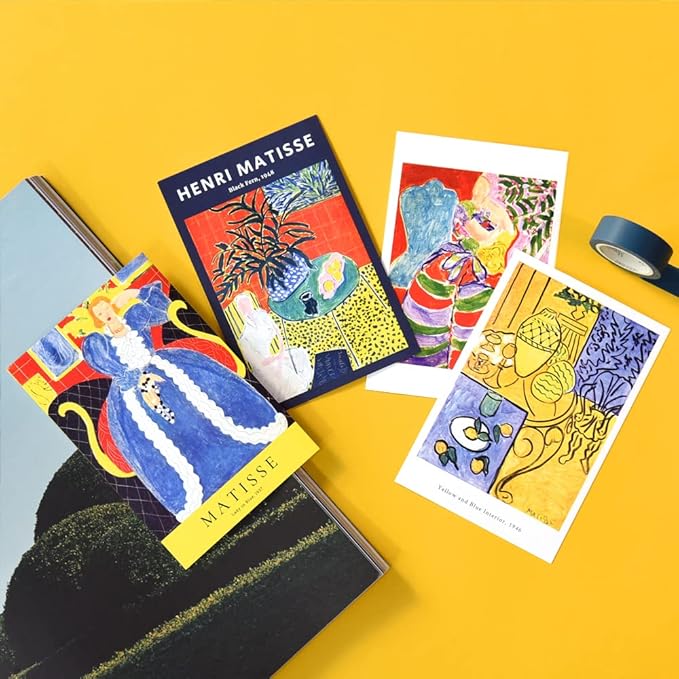 Monolike Henri Matisse Painting ver.2 Single card - mix 36 pack, It consists of 36 famous paintings by Henri Matisse.