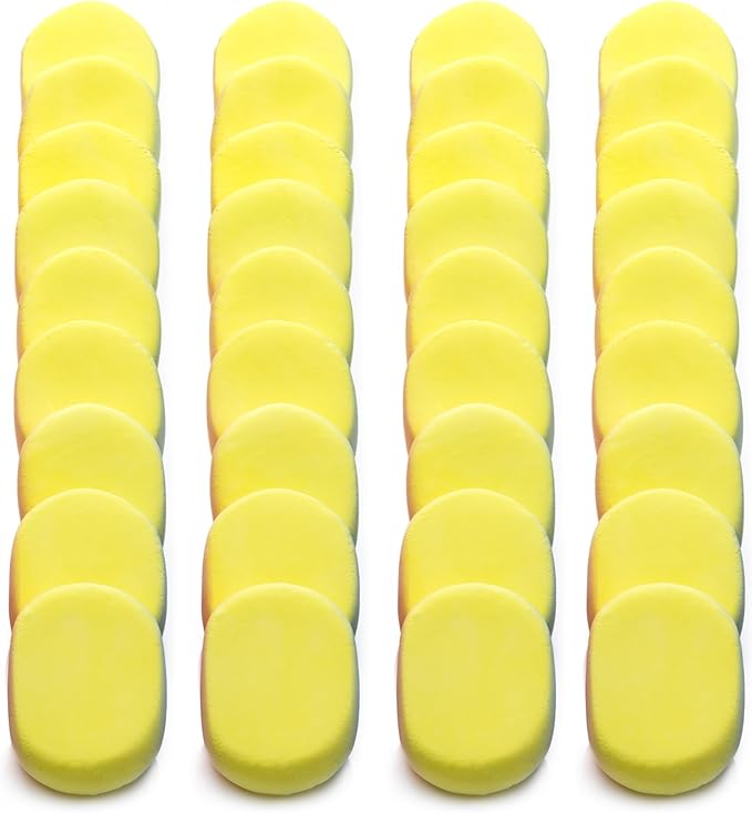 Yellow Air Dry Clay for Kids - 36 Individually Bagged Airdry Clay for Arts & Crafts - Soft, Squishy Cosplay Foam Slim Clay for Home & School - Moldable, No-Mess Air Dry Modeling Clay