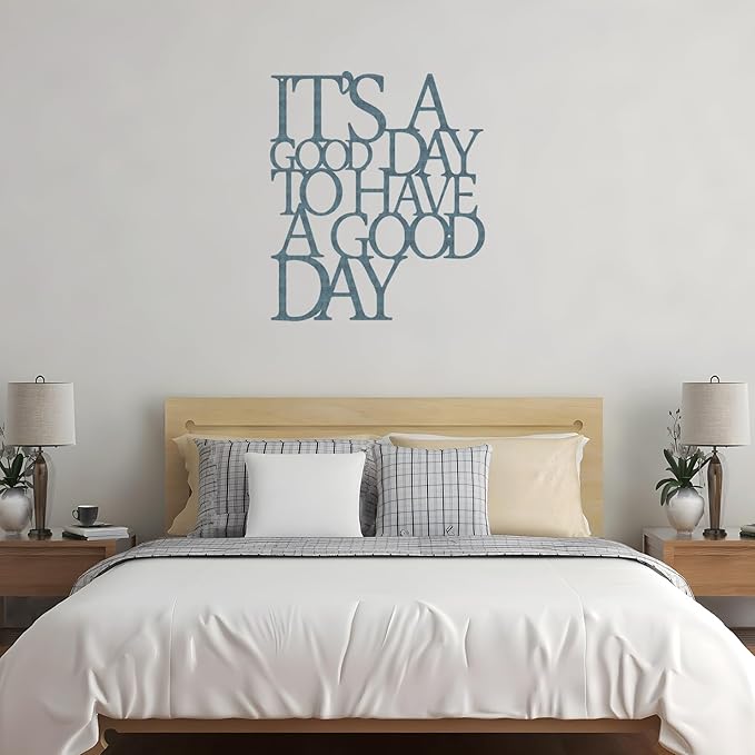 Benziso Motivational Metal Wall Art Inspirational Wall Decor Positive Quotes Wall Decor for Office Living Room Encouragement Gifts (color-1)