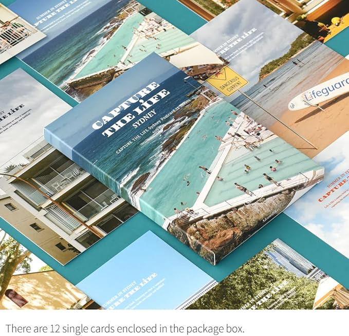 Monolike CAPTURE THE LIFE, SYDNEY Single card - mix 12 pack