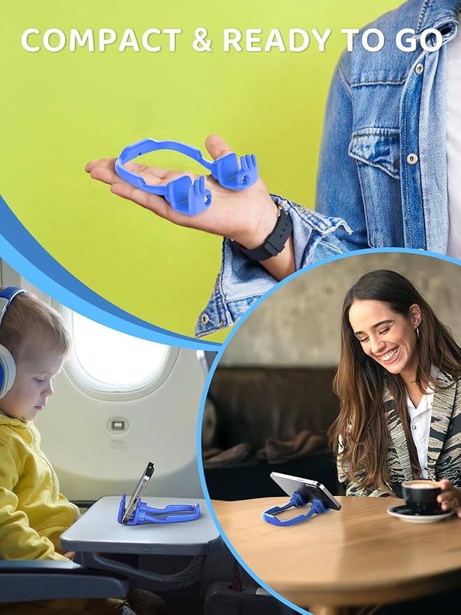 Stocking Stuffers for Teens Boys Cell Phone Holder: Mens Gifts for Adults Kids OK Hand Phone Stand for Desk Teenage Dad Husband Women Birthday Gifts Funny Cool Gadgets Who Have Everything Christmas