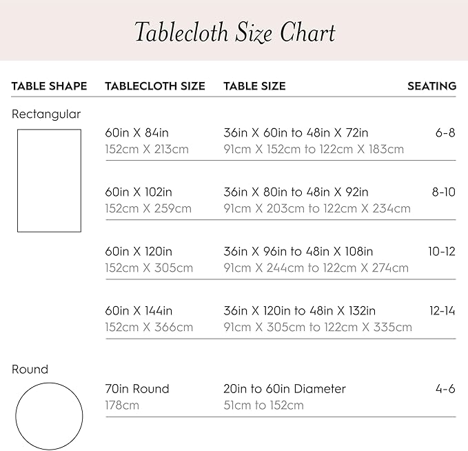 Laura Ashley Tablecloth Raised Woven Embroidered Jacquard Fabric, Wrinkle Resistant for Dining, Holiday, Party, Wedding or Banquet, 60" x 102", Maple Spice
