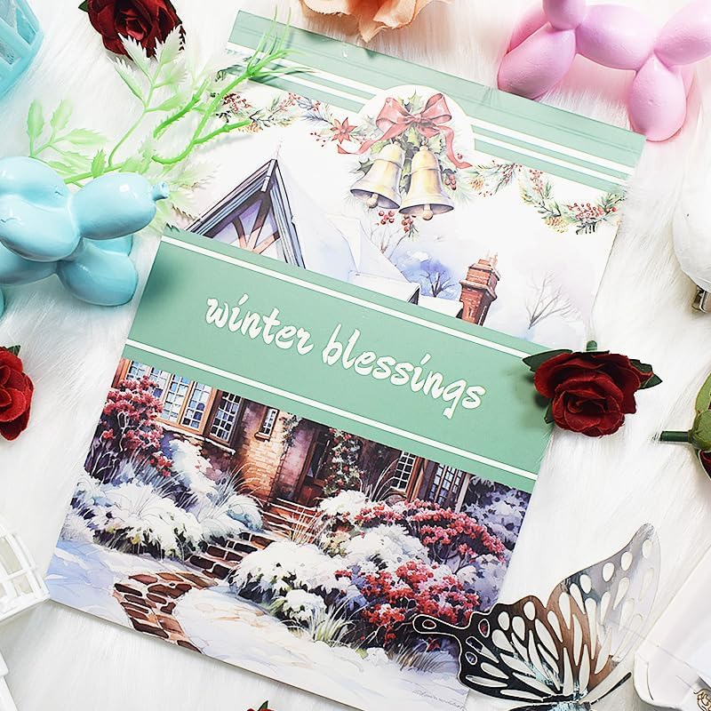 Alideco 20pcs Vintage Scrapbook Stickers Europe and The United States Figure Flowers Sticker Book for Adults Sticker journaling Stickers for Scrapbooking (dongrizhufu) - Image 2