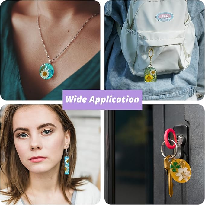 LET'S RESIN Resin Earring Mold, 171 Pcs Resin Jewelry Molds Making Kit with 11 Pack Variety Shape Silicone Molds, Earring Molds for Epoxy Pendant, Earrings, Necklace, Keychains