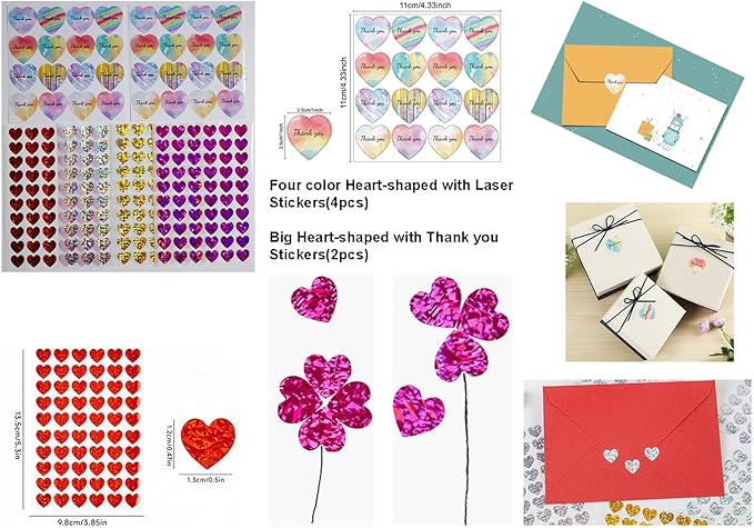 Family Greeting Cards Set 54-in-1, Art Postcards & DIY Stickers for handmade greeting cards set- Thank You, Christmas, 3D Pop-Up Birthday Cards for Mom/Dad/Kids + Floral & Landscape Postcards,350g Premium Paper, Reusable Envelopes (175x110mm)