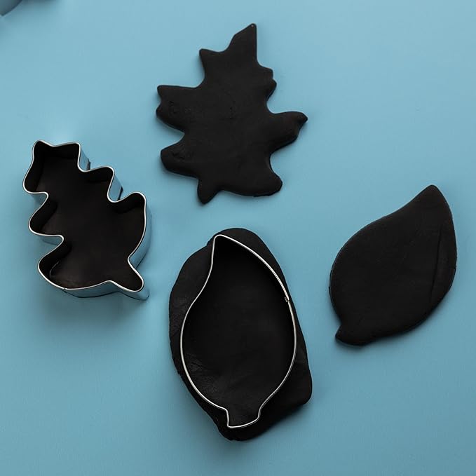 Black Air Dry Clay for Kids - 36 Individually Bagged Airdry Clay for Arts & Crafts - Soft, Squishy Cosplay Foam Slim Clay for Home & School - Moldable, No-Mess Air Dry Modeling Clay