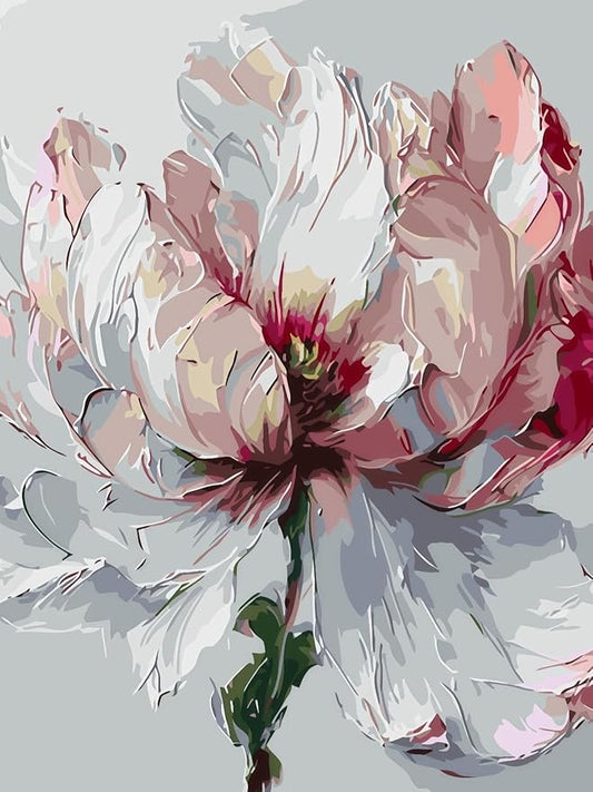 BYGFHLYW Flowers Paint by Numbers Kit for Adults Beginner, Adult Paint by Number Kits on Canvas, DIY Acrylic Watercolor Oil Paint by Number for Home Art Decor 16x20 Inch