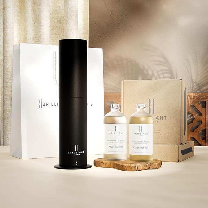 Brilliant Scents Midnight on Collins Fragrance Oil 120ml - Premium Diffuser Oil for Home, Office, Hotels - Long Lasting, Plant-Based, Meets IFRA Standards, USA-Made - Clean Floral Scent
